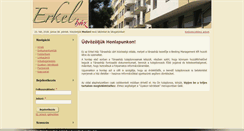 Desktop Screenshot of erkelhaz.com