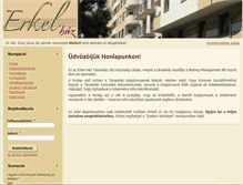 Tablet Screenshot of erkelhaz.com